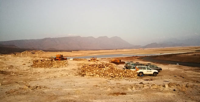 Djibouti Lake Assal Camp