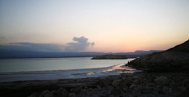 Djibouti Lake Assal Sunrise