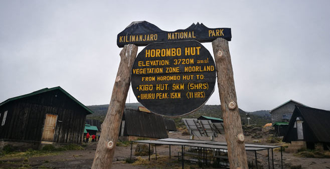 Kilimanjaro Day 2 - Horombo Hut